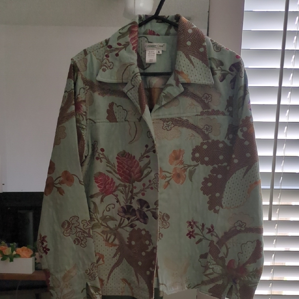 Coldwater Creek Floral Women's Blazer